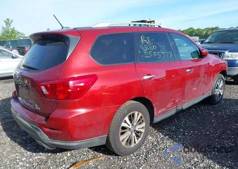 2017 Nissan Pathfinder Sv from USA, damaged, VIN 5N1DR2MM4HC691037